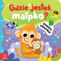 Gdzie jesteś, małpko?. Otwórz okienko!. Autor: Podgórska Anna. Dobreksiazki.pl Okładka książki Gdzie jesteś, małpko?. Otwórz okienko!