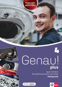 Genau plus 4 podręcznik. Autor: Opracowanie zbiorowe. Dobreksiazki.pl Okładka książki Genau plus 4 podręcznik