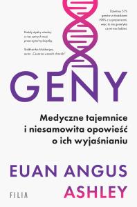 Geny. Autor: Euan Angus Ashley. Dobreksiazki.pl Okładka książki Geny