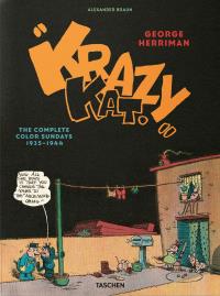 George Herriman. Krazy Kat. The Complete Color Sundays wer. angielska. Autor: Braun Alexander. Dobreksiazki.pl Okładka książki George Herriman. Krazy Kat. The Complete Color Sundays wer. angielska