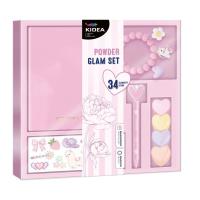 Opakowanie Glam Set pudrowy róż 34el KIDEA