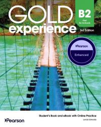 Okładka książki Gold Experience 3rd B2 SB + ebook Enhanced Pack