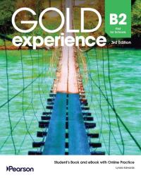 Okładka książki Gold Experience 3rd. B2 SB + ebook + online
