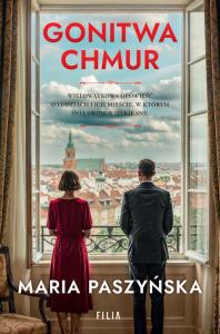 Gonitwa chmur. Autor: Paszyńska Maria. Dobreksiazki.pl Okładka książki Gonitwa chmur