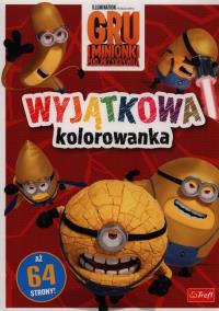 Gru i Minionki Pod przykrywką Wyjątkowa kolorowanka. Autor: Dahl Roald. Dobreksiazki.pl Okładka książki Gru i Minionki Pod przykrywką Wyjątkowa kolorowanka