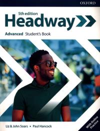 Headway 5E Advanced SB + online practice. Autor: Liz and John Soars, Paul Hancock. Dobreksiazki.pl Okładka książki Headway 5E Advanced SB + online practice