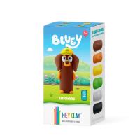 Opakowanie Hey Clay - Figurka Bluey Snickers + akces 5pak