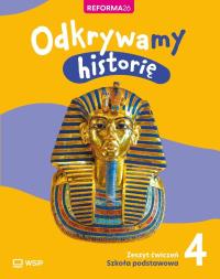 Okładka książki Historia SP 4 Odkrywamy historię ćwiczenia