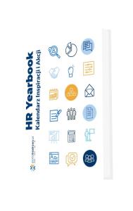HR Yearbook - Kalendarz Inspiracji i Akcji. Autor: Kostecka Anna. Dobreksiazki.pl Okładka książki HR Yearbook - Kalendarz Inspiracji i Akcji