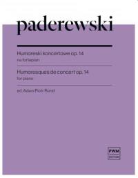 Okładka książki Humoreski koncertowe op.14 na fortepian