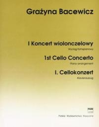 Okładka książki I Koncert wiolonczelowy