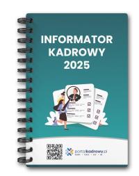 Okładka książki Informator kadrowy 2025