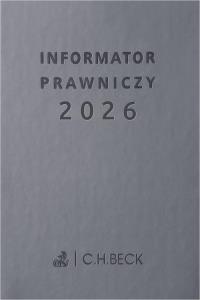 Informator prawniczy 2026. Wydawca: C.H. Beck. Dobreksiazki.pl Opakowanie Informator prawniczy 2026