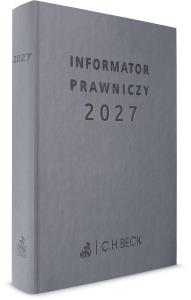 Okładka książki Informator prawniczy 2027