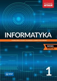 Okładka książki Informatyka LO 1 podr. ZP 2025 WSIP