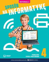 Okładka książki Informatyka SP 4 Sposób na informatykę podręcznik