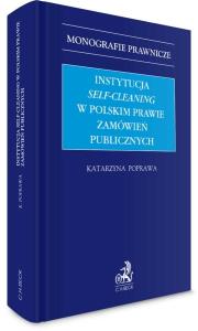 Okładka książki Instytucja self-cleaning w polskim prawie...