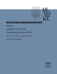 Okładka książki Introitus z Requiem d-moll KV 626 na organy