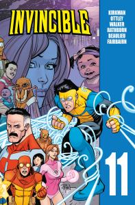 Invincible. Tom 11. Autor: Kirkman Robert, Ryan Ottley, Cory Walker. Dobreksiazki.pl Okładka książki Invincible. Tom 11