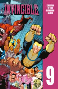 Invincible. Tom 9. Autor: Kirkman Robert, Ryan Ottley. Dobreksiazki.pl Okładka książki Invincible. Tom 9