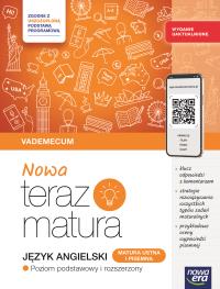 J.angielski PP NOWATERAZ MATURA ZPiR Vad 25/26. Autor: Opracowania Zbiorowe. Dobreksiazki.pl Okładka książki J.angielski PP NOWATERAZ MATURA ZPiR Vad 25/26