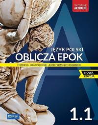 Okładka książki J.polski LO Oblicza epok 1/1 ZPiR w.2025 WSIP