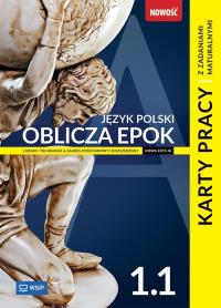 J.polski LO Oblicza epok KP 1/1 ZPiR. Autor: Anna Elżbieta Lipczyńska-Tymczyna, Karolina Wawer. Dobreksiazki.pl Okładka książki J.polski LO Oblicza epok KP 1/1 ZPiR