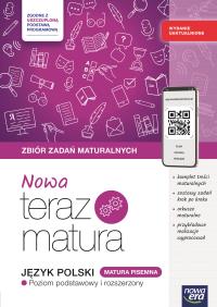 J.polski PP NOWA TERAZ MATURA ZPiR ZZ 1 PISEMN. Autor: Moszczeńska Hanna od 2025/26. Dobreksiazki.pl Okładka książki J.polski PP NOWA TERAZ MATURA ZPiR ZZ 1 PISEMN
