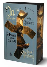 Okładka książki Ja, inkwizytor. Dziennik czasu zarazy (barwione brzegi)