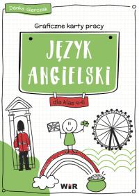 Okładka książki Język angielski Graficzne karty pracy dla klas 4-6