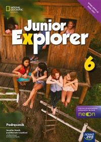 Okładka książki Język angielski Junior Explorer podręcznik dla klasy 6 szkoły podstawowej EDYCJA 2025-2027