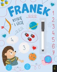 Jeżyk Franek Rysuję i liczę. Autor: Opracowanie zbiorowe. Dobreksiazki.pl Okładka książki Jeżyk Franek Rysuję i liczę