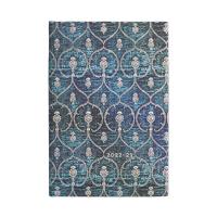 Kalendarz 2023 Blue Velvet Mini HOR 18m. Wydawca: Paperblanks. Dobreksiazki.pl Opakowanie Kalendarz 2023 Blue Velvet Mini HOR 18m