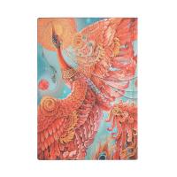 Kalendarz 2023 Firebird Flexi Midi HOR 18m. Wydawca: Paperblanks. Dobreksiazki.pl Opakowanie Kalendarz 2023 Firebird Flexi Midi HOR 18m
