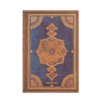 Kalendarz 2023 Safavid Indigo Mini HOR 18m. Wydawca: Paperblanks. Dobreksiazki.pl Opakowanie Kalendarz 2023 Safavid Indigo Mini HOR 18m