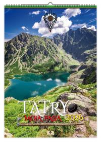 Kalendarz 2026 A2 ś cienny jednostronny tatry. Wydawca: Pan Kalendarzyk. Dobreksiazki.pl Opakowanie Kalendarz 2026 A2 ś cienny jednostronny tatry