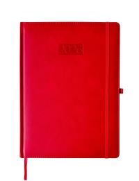 Opakowanie Kalendarz 2026 A4 Elegance dzienny V6 czerwony K-A4D