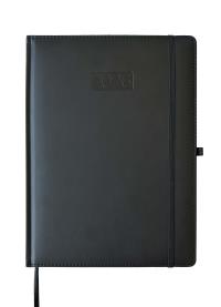 Opakowanie Kalendarz 2026 A4 LUX tygodniowy V5 czarny K-A4T L