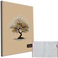 Opakowanie Kalendarz 2026 A4 tygodniowy Drzewo Beż