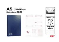Kalendarz 2026 A5 dzienny niebieski. Wydawca: MP Main Paper. Dobreksiazki.pl Opakowanie Kalendarz 2026 A5 dzienny niebieski