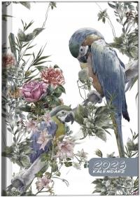 Kalendarz 2026 A5 dzienny sb/nd osobno Papugi boho. Wydawca: EV-Corp. Dobreksiazki.pl Opakowanie Kalendarz 2026 A5 dzienny sb/nd osobno Papugi boho