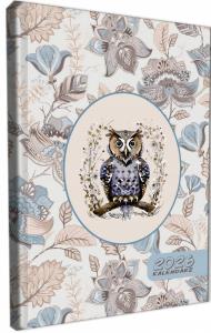 Opakowanie Kalendarz 2026 A5 dzienny sb/nd osobno Sowa