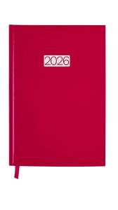 Opakowanie Kalendarz 2026 A5 Ekonomiczny dzienny V1 czerwony K-A5D E