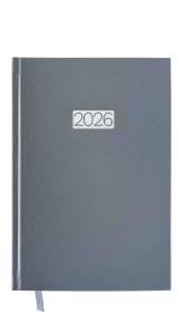 Opakowanie Kalendarz 2026 A5 Ekonomiczny dzienny V4 szary K-A5D E