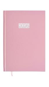 Opakowanie Kalendarz 2026 A5 Ekonomiczny dzienny V6 różowy K-A5D E