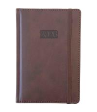 Opakowanie Kalendarz 2026 A5 LUX dzienny brązowy V3 K-A5D L