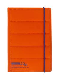 Opakowanie Kalendarz 2026 A5 LUX north face dzienny V4 pomarańczowy K-A5D NF