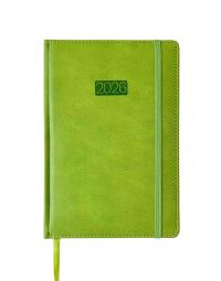 Opakowanie Kalendarz 2026 A5 LUX tygodniowy seledynowy V8 K-A5T L