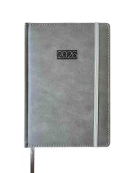 Opakowanie Kalendarz 2026 A5 LUX tygodniowy szary V4 K-A5T L