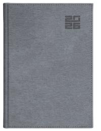 Kalendarz 2026 A5 tygod. notes Aluminium srebrny. Wydawca: Wokół nas. Dobreksiazki.pl Opakowanie Kalendarz 2026 A5 tygod. notes Aluminium srebrny